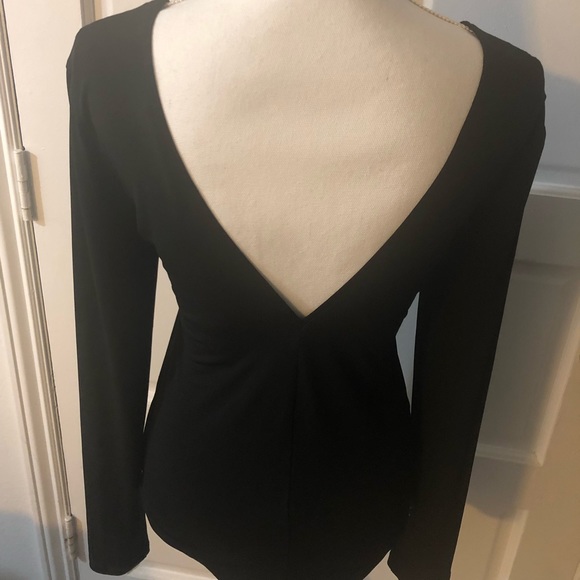 BCBG black bodysuit - Picture 2 of 3